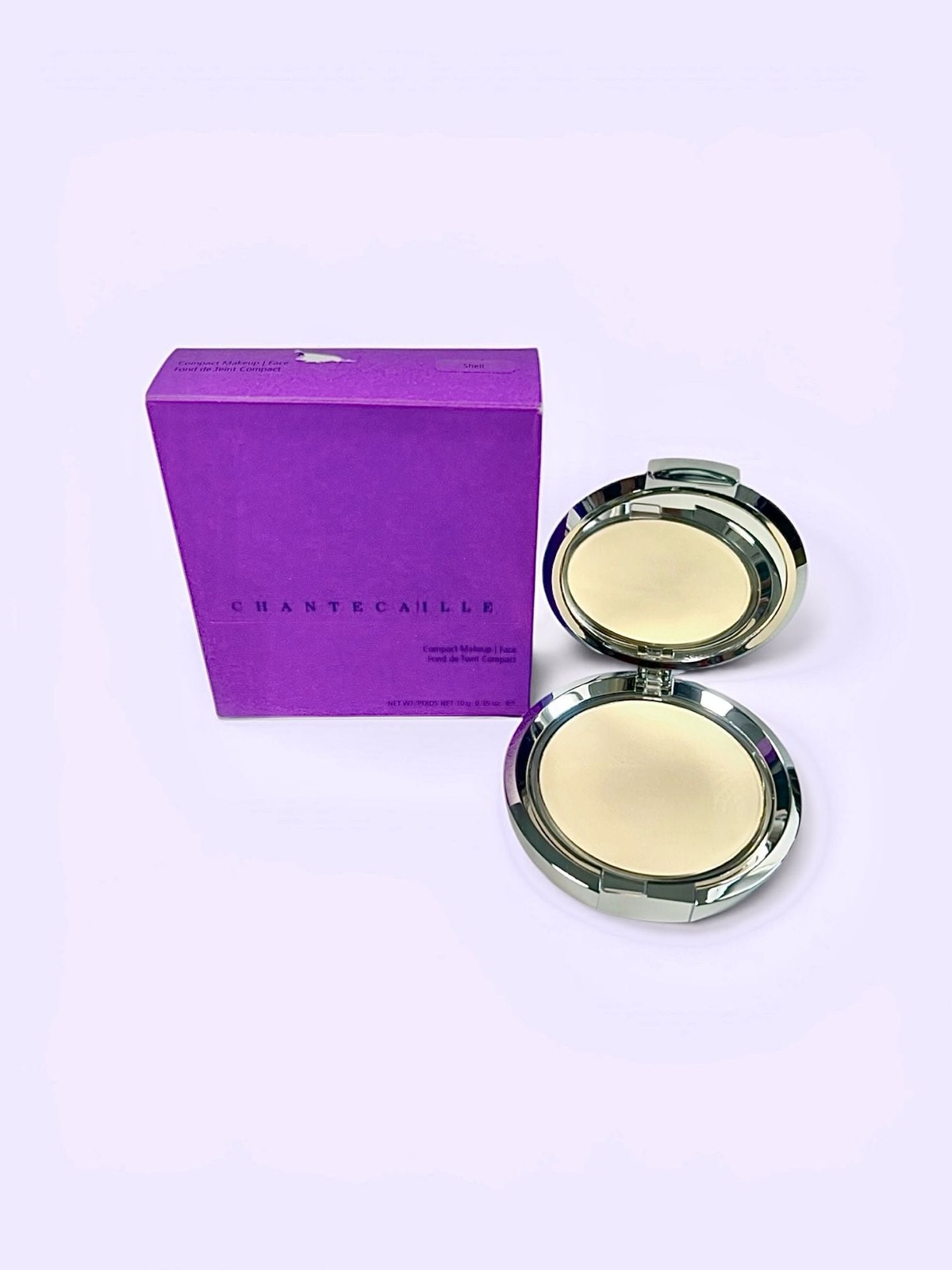 Chantecaille Compact Makeup Powder Foundation in Shade Shell. NIB!