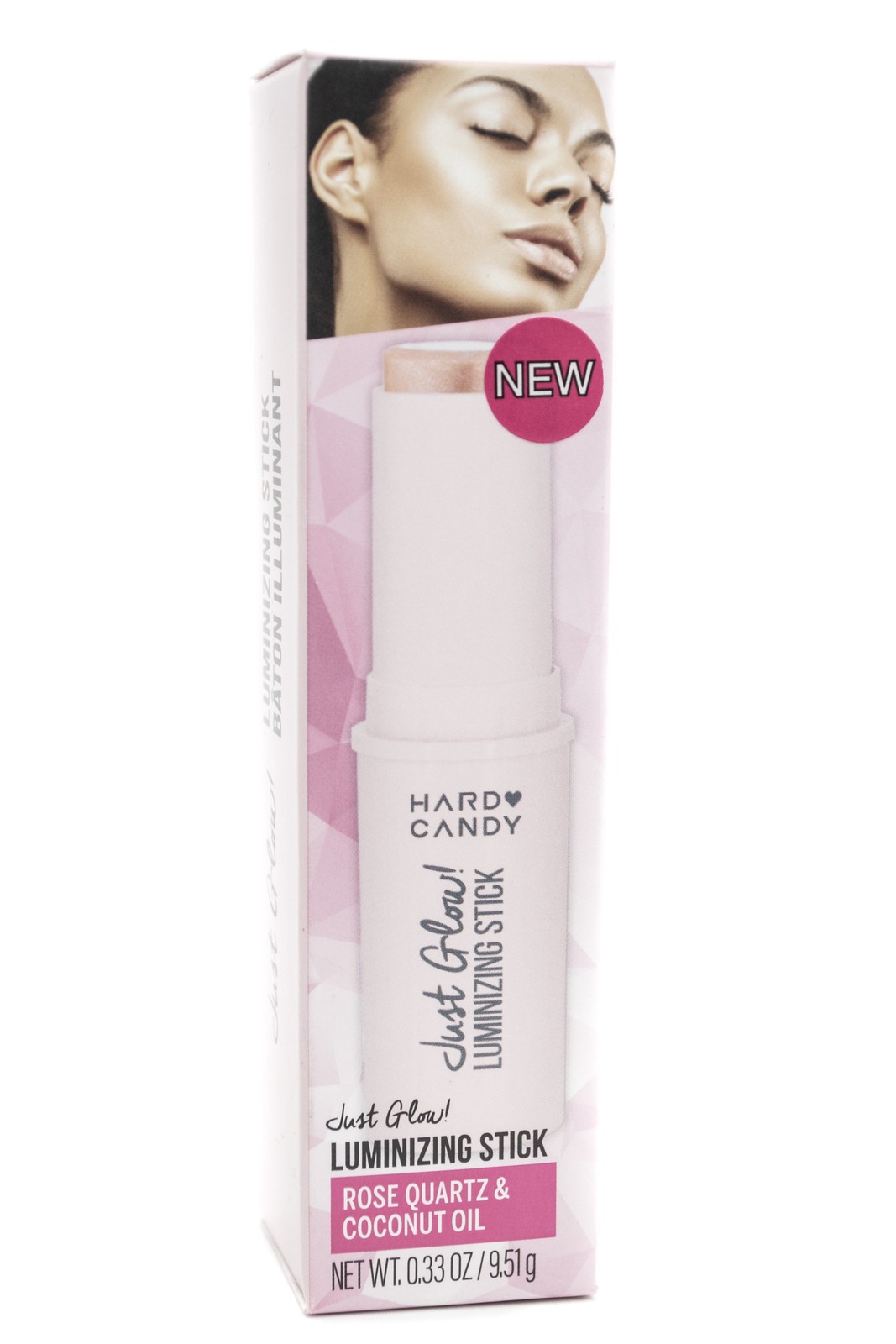 Hard Candy JUST GLOW Luminzing Stick, 1921 Rose Quartz .33oz