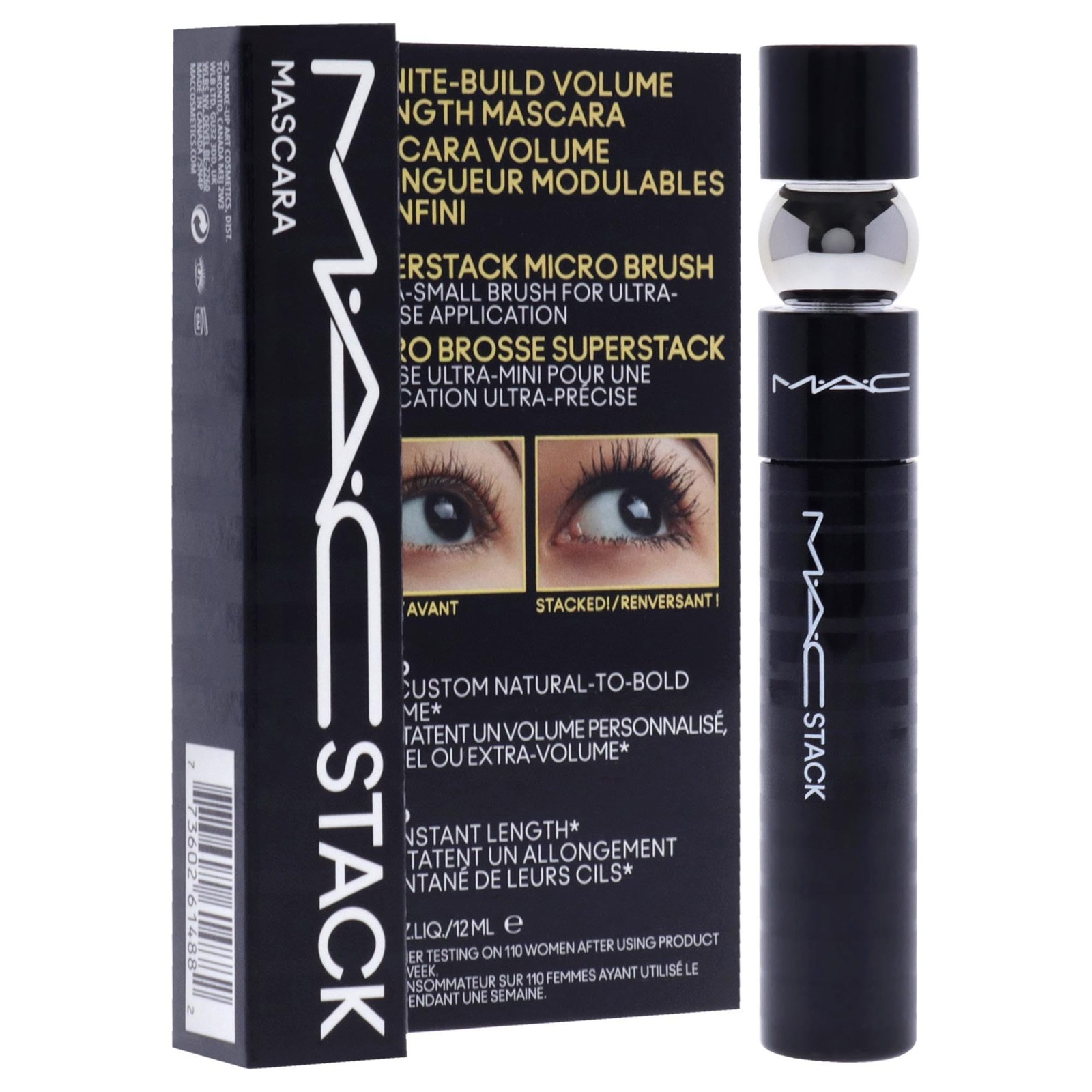MAC MAC Stack Mascara Superstack Micro Brush Mascara Women 0.41 oz
