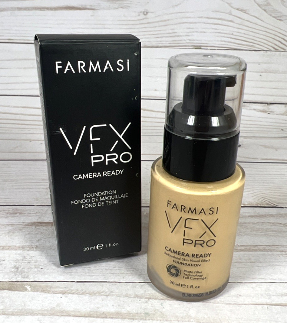 Farmasi VFX Pro Camera Ready Foundation – GOLDEN WARM 1oz