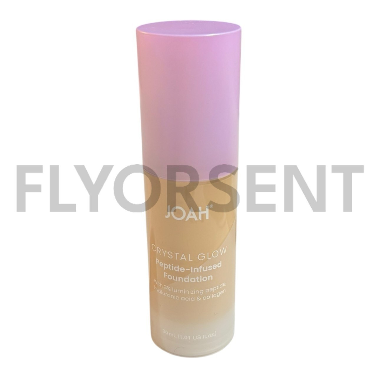 Joah Crystal Glow Peptide-Infused Foundation LW060 Light w/Warm Undertones NWOB
