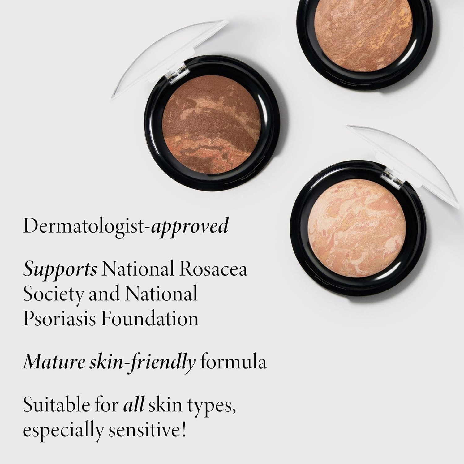 Weightless Color Correcting Powder Foundation – Medium, Hydrating & Paraben-Free