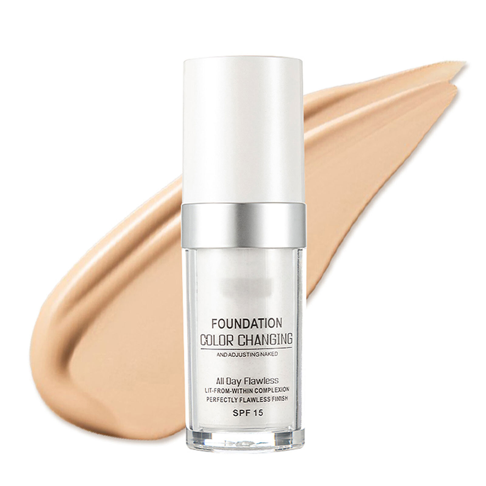 1Pc Natural Finish Long Wearing Brightening Foundation Concealer for Women Girls