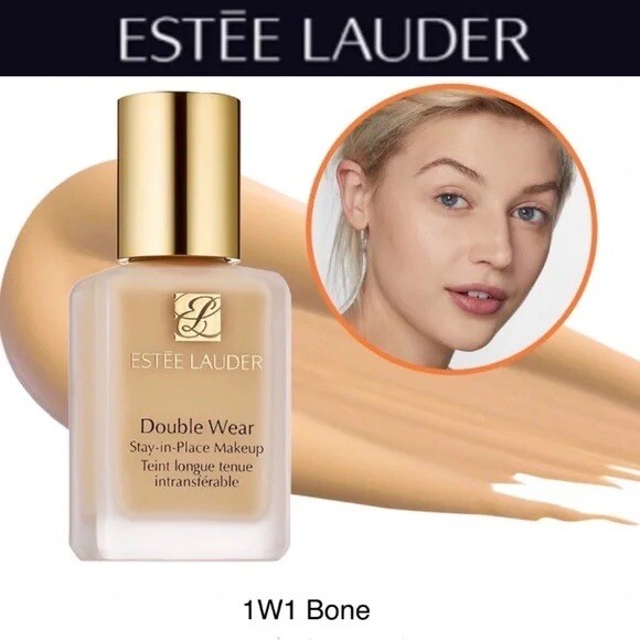 Estee Lauder Double Wear Stay-in-Place Foundation, 1W1 Bone