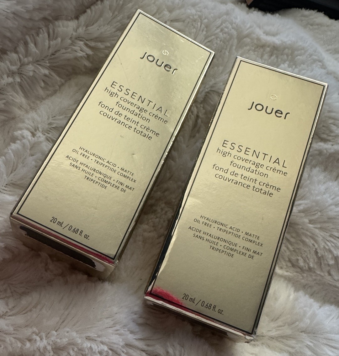 Jouer Essential High Coverage Creme Foundation Mahogany 0.68 fl oz (Set of 2)