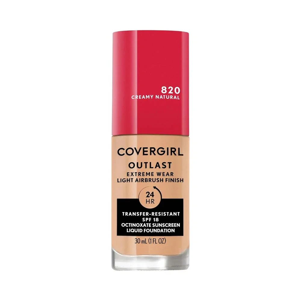 Covergirl Outlast Extreme Wear Foundation SPF 18 820 – Creamy Natural