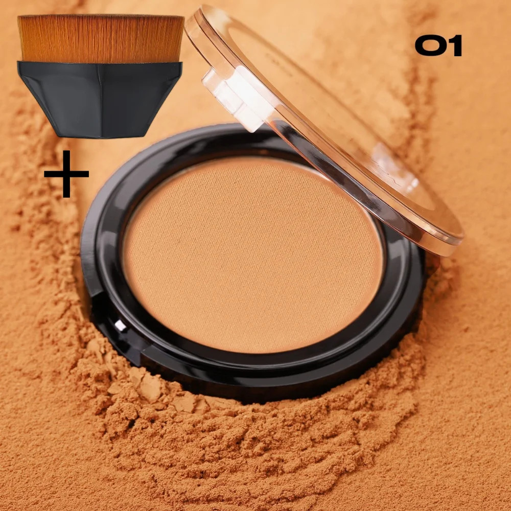 Matte Oil-control Foundation Powder Brightening Concealer Color Cosmetics