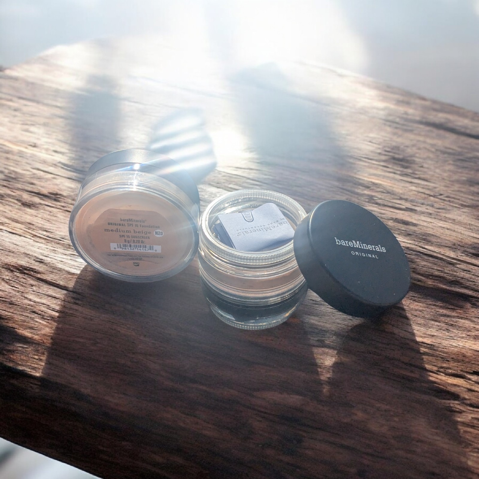 3 X Bareminerals Foundation Medium Beige N20 8g (Lot/Pack Of 3).
