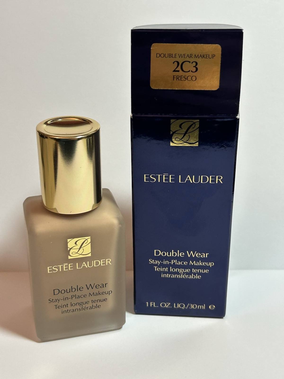 Estee Lauder Double Wear Sheer Long Wear Makeup Shade 2C3 FRESCO 1oz SPF19 BNIB
