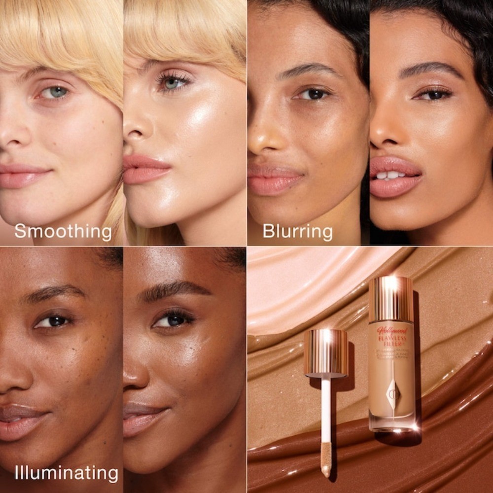 Charlotte Tilbury Authentic Flawless Filter Radiant Mini size 0.18 oz 4 Colors