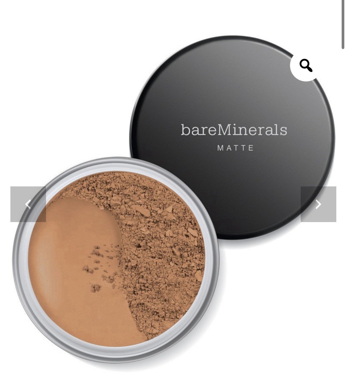 BareMinerals Matte Loose Powder Foundation, [23] Medium Dark 0.21 oz