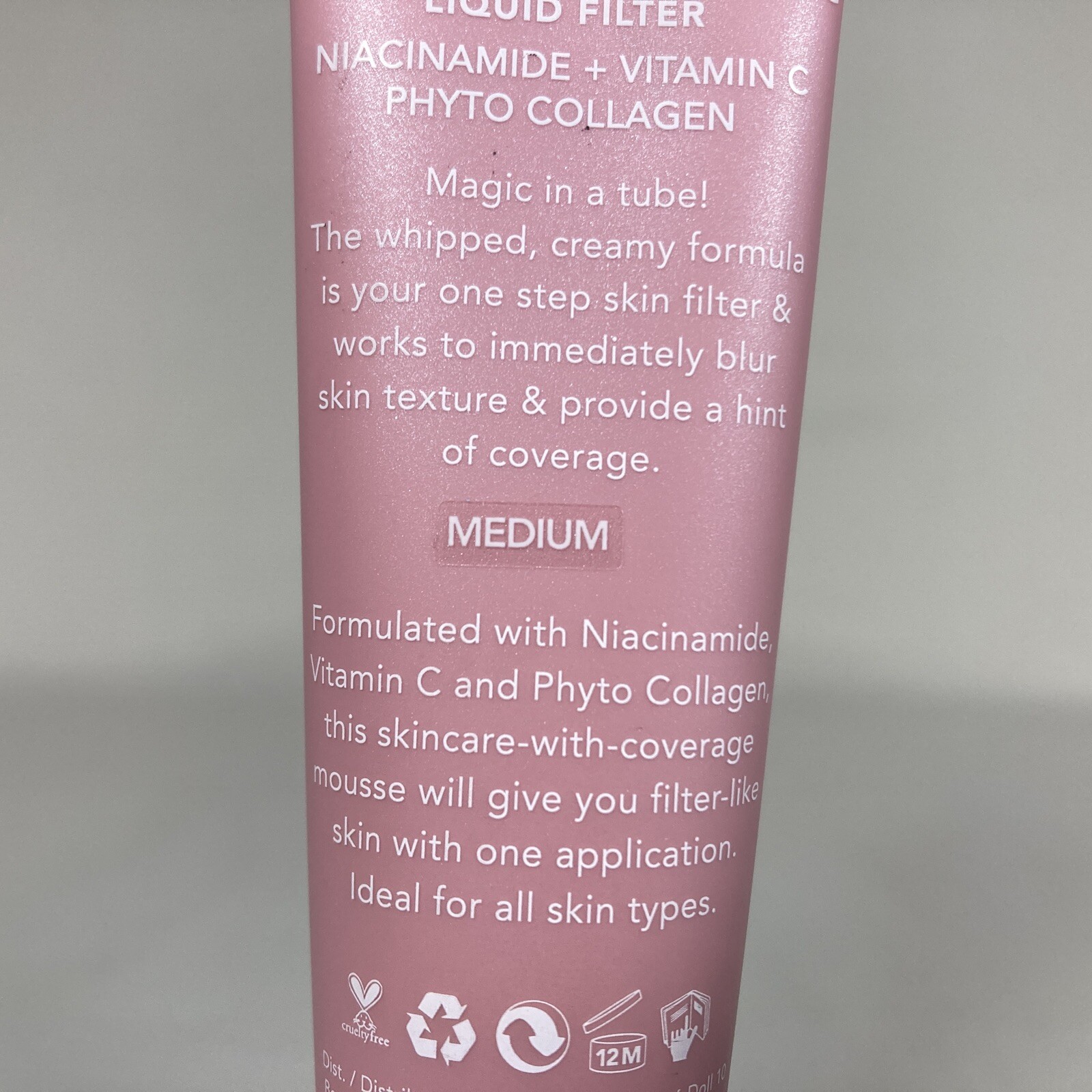 Doll 10 This Corrects Everything Liquid Filter with Niacinamide in MEDIUM – New