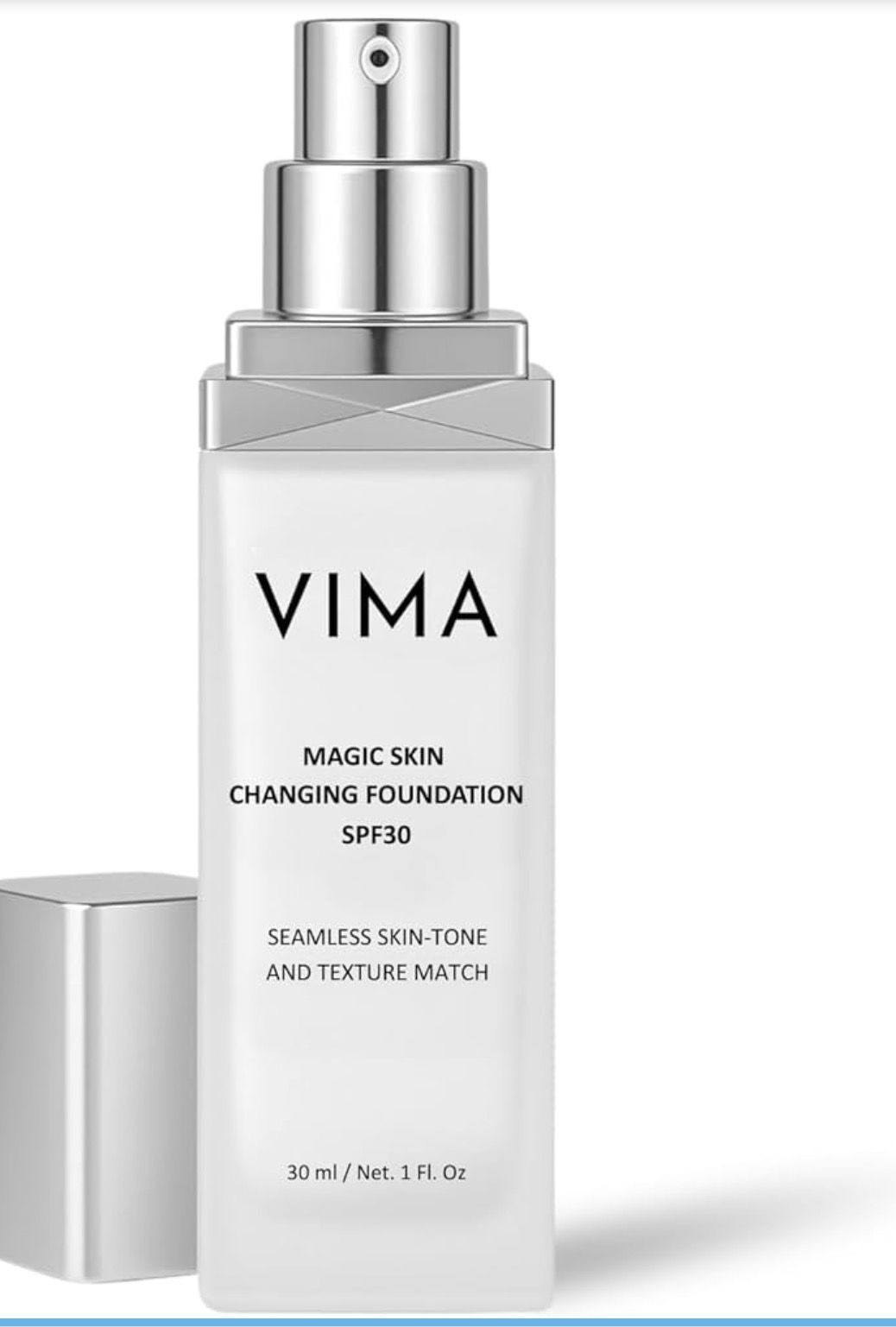 Vima Color Changing Foundation with Sunscreen – Fragrance-free – Paraben-Free