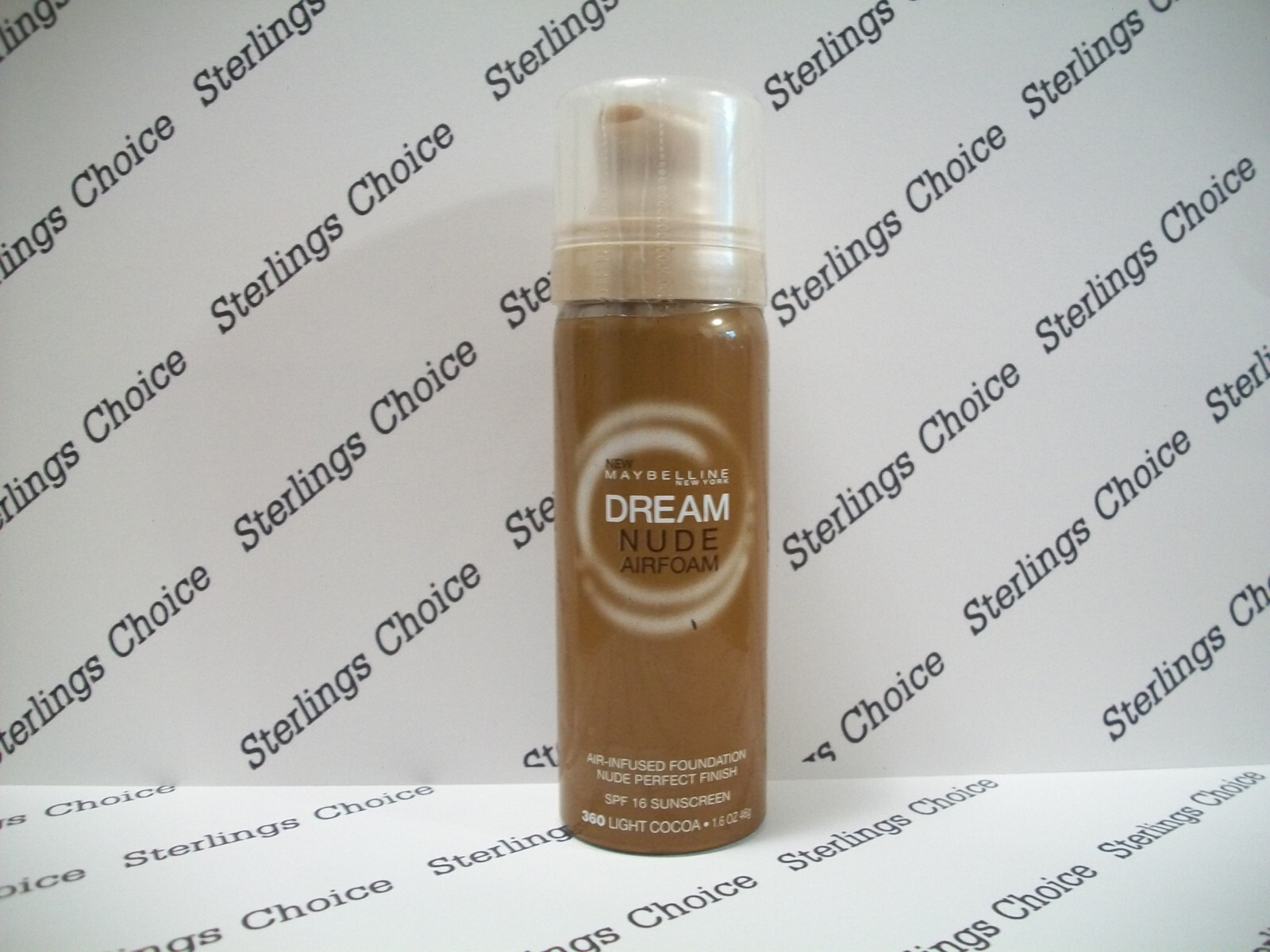 Maybelline Dream Nude Airfoam Foundation #360 Light Cocoa