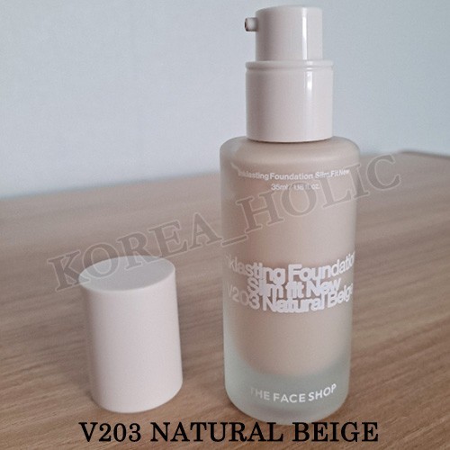 THE FACE SHOP Ink Lasting Foundation Slim Fit New 35ml #V203 Natural Beige NEW