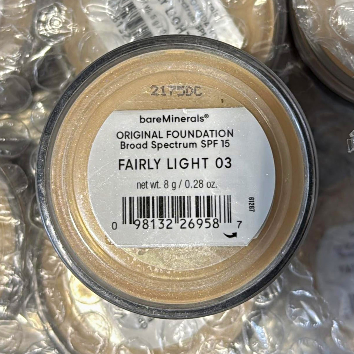 bareMinerals Original Foundation Powder Fairly Light 03 SPF 15, 0.28 oz