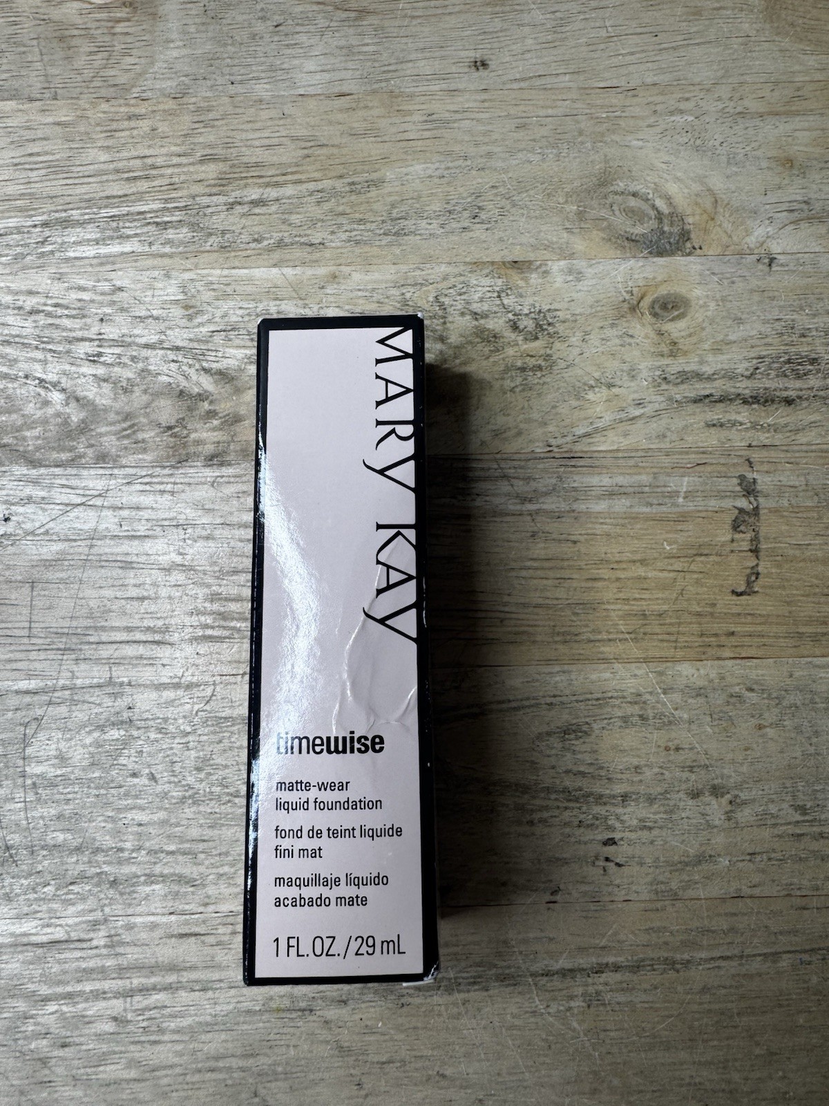 MARY KAY TimeWise Foundation Matte Wear Liquid IVORY 5 #038754 COMBO – OILY