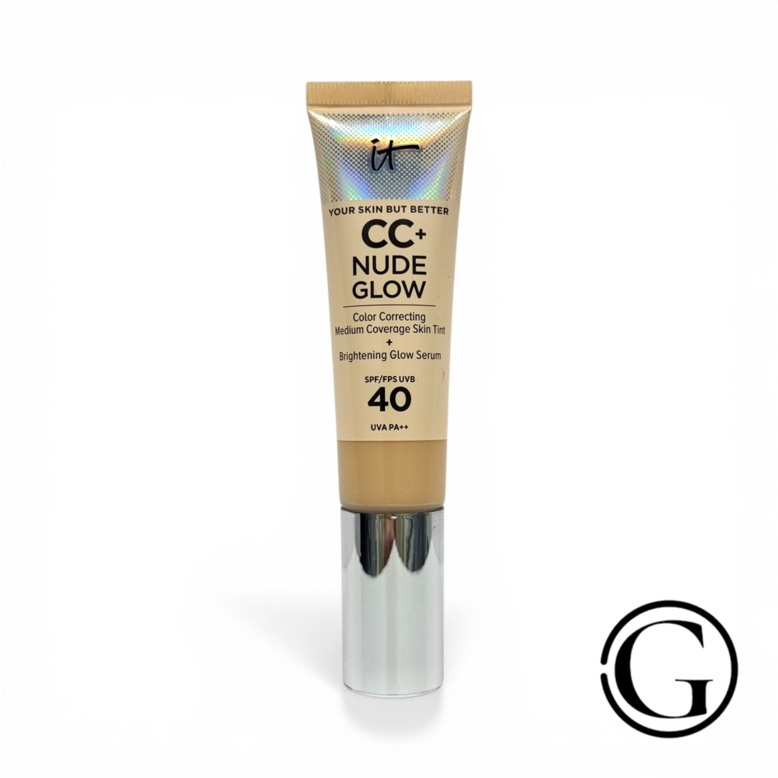 IT COSMETICS CC+ NUDE GLOW SKIN TINT FAIR 1.08 OZ NWOB MYY22W