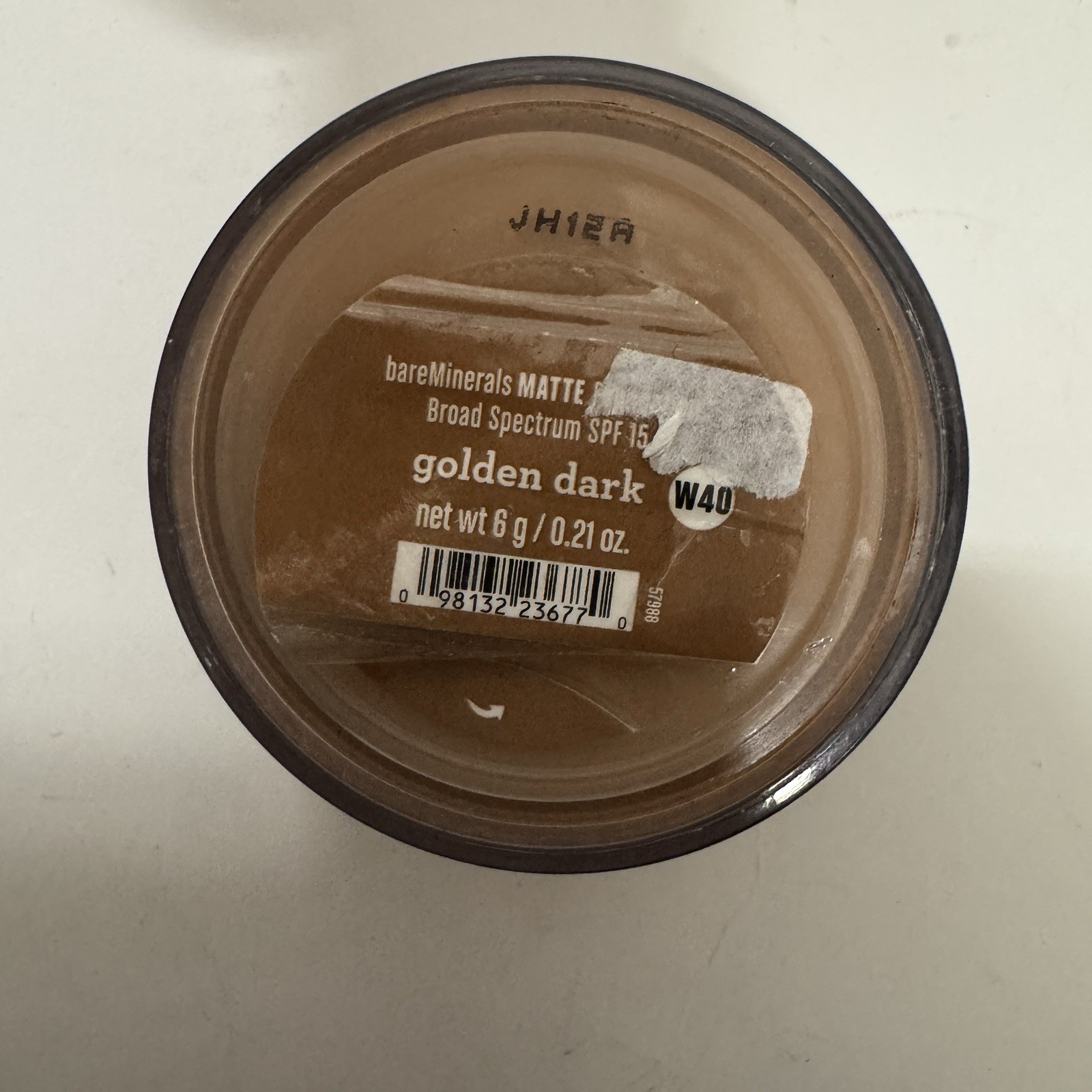 Bareminerals Matte Foundation Powder Spf 15 Golden Dark W40 6G