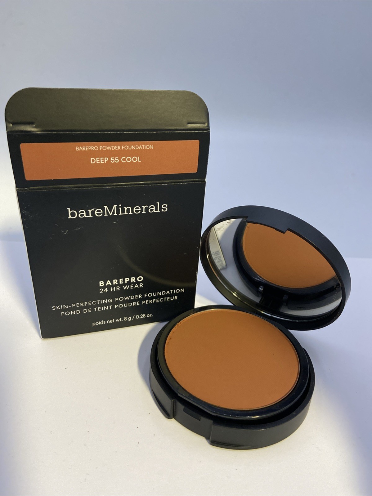 bareMinerals DEEP 55 COOL Barepro 24hr wear Perfecting powder Foundation 8g