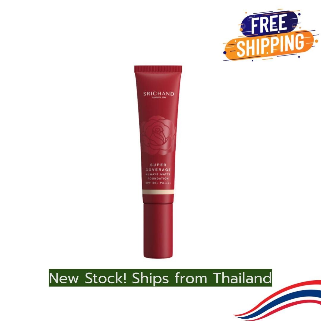 Srichand Foundation Matte Makeup Super Coverage Always SPF50+ PA++++ Waterproof