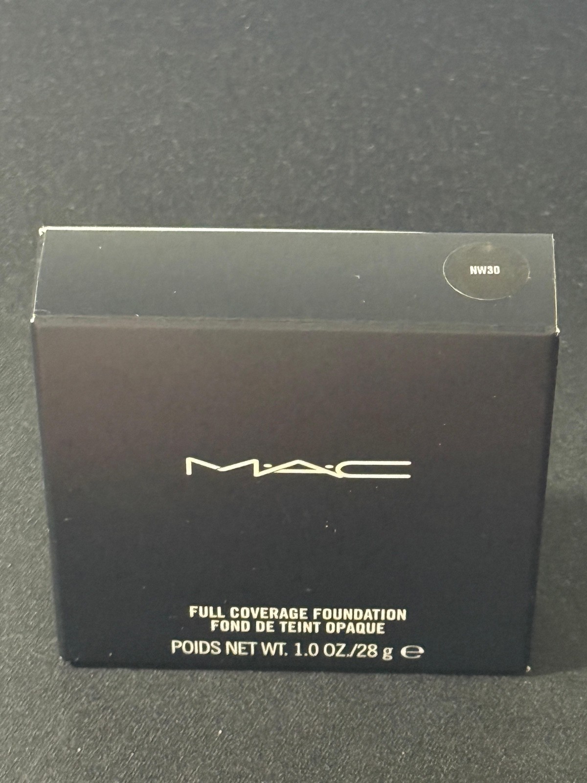 M.A.C Full Coverage Foundation – NW30 – 1.0 oz / 28 g – New in Box
