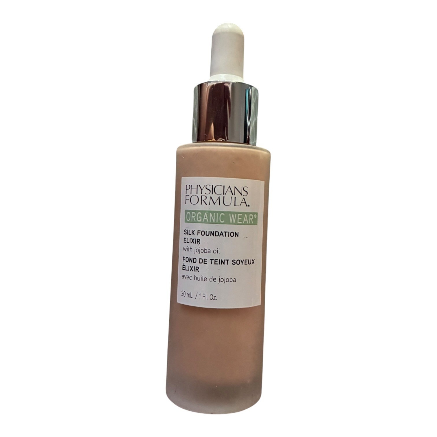 Physicians Formula Organic Wear Silk Foundation Elixir 02 Fair-to-Light 1oz