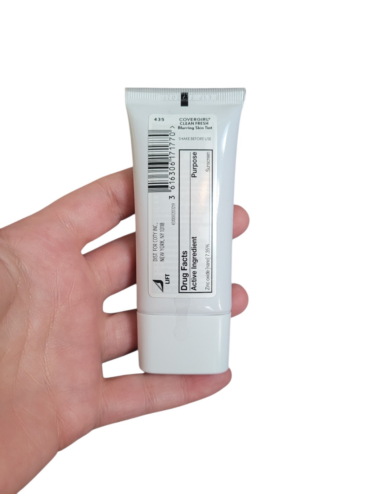 New Covergirl Clean Fresh Blurring Skin Tint SPF 30 Medium Olive 435 1 Fl. Oz.