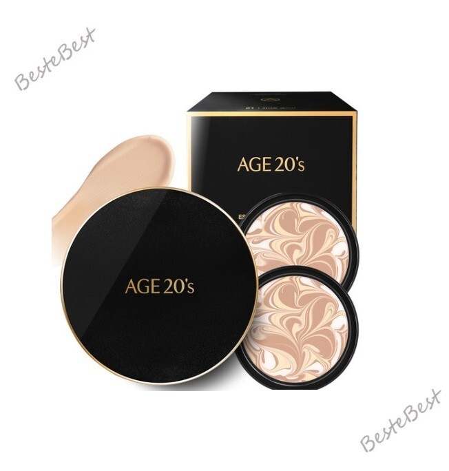 Age20’s Signature Essence Cover Pact Intense Cover 1ea + 2 Refills