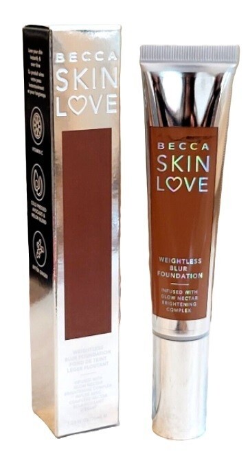 Becca Skin Love Weightless Blur Foundation – WALNUT- 1.23oz (35ml) -NEW