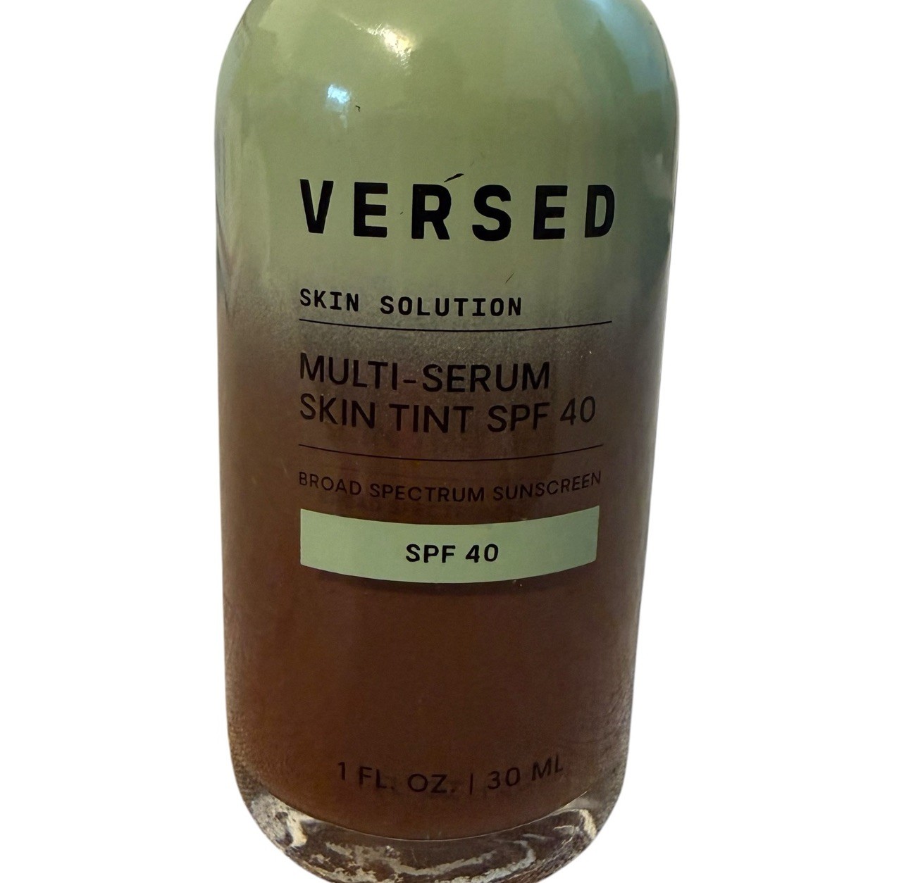 Versed Skin Solution Multi-Serum Skin Tint SPF 40 Shade 14C, 1 Fl Oz, New