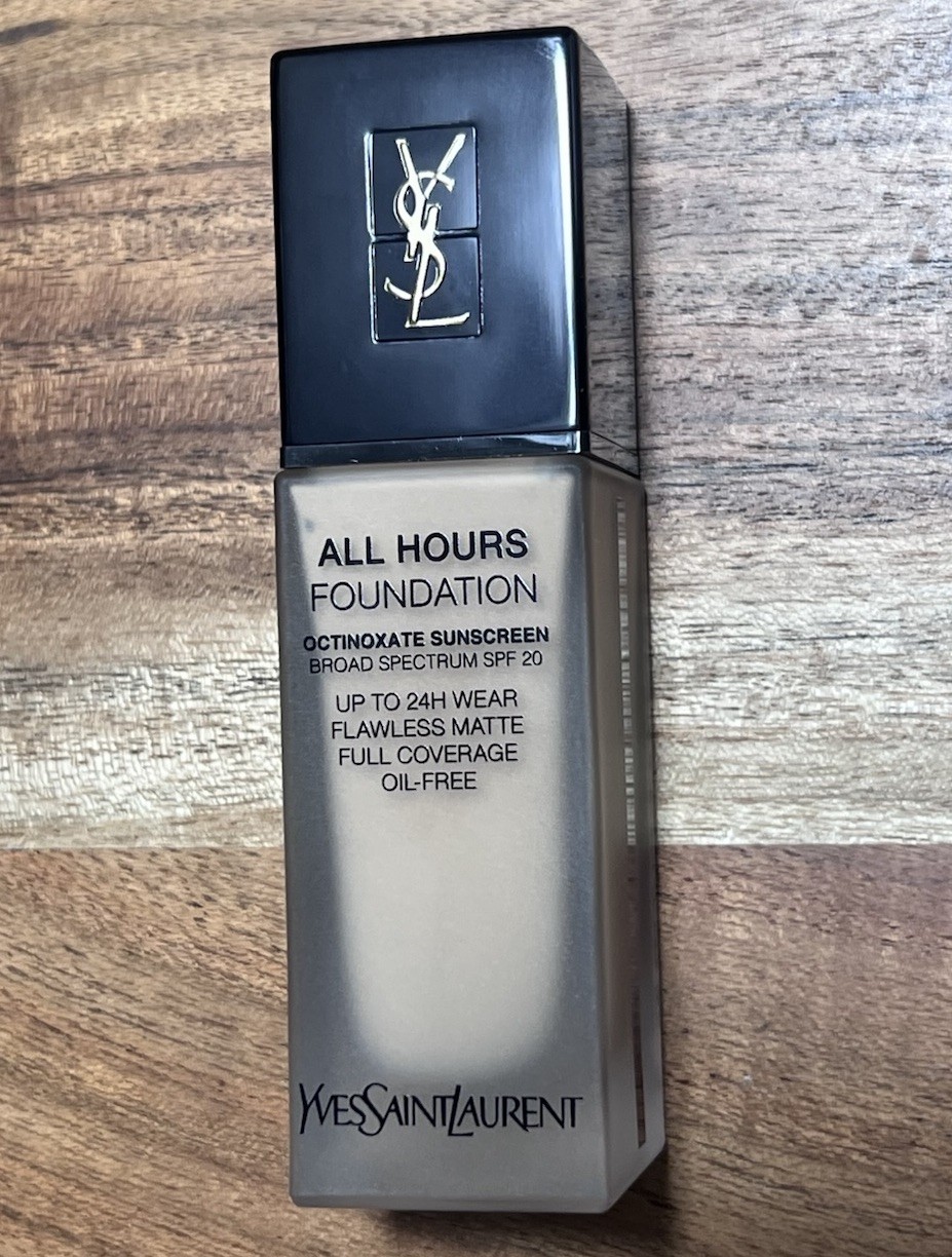 YSL All Hours Foundation B50 Honey 25ml SPF 20 Matte # B 50 Honey