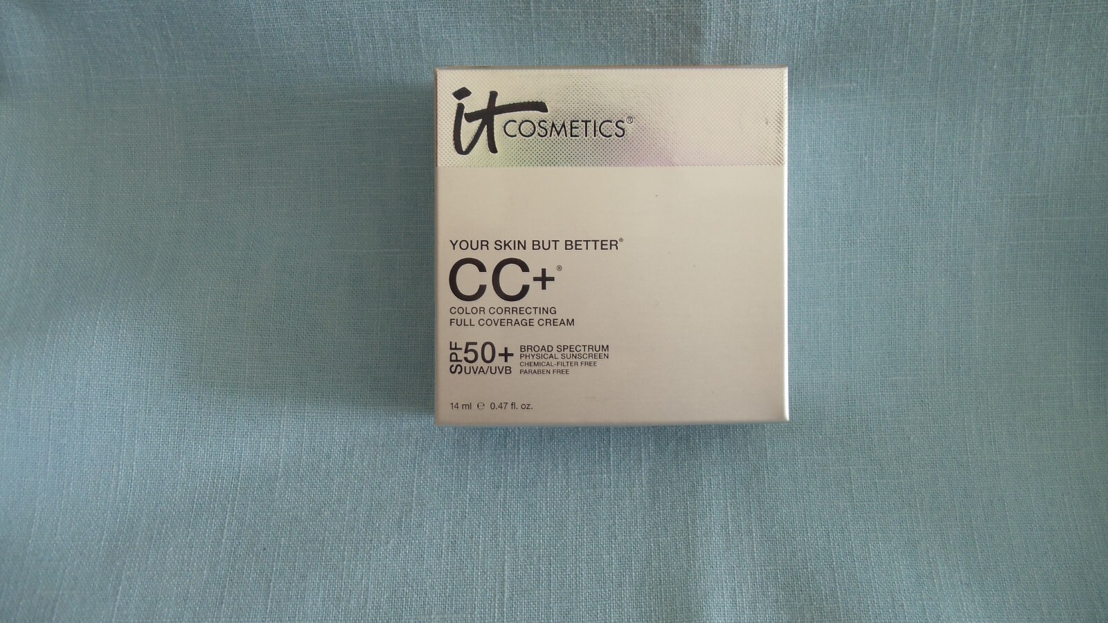 NIB IT COSMETICS 0.47fl.oz Your Skin But Better CC+ Full Coverage Cream Medium