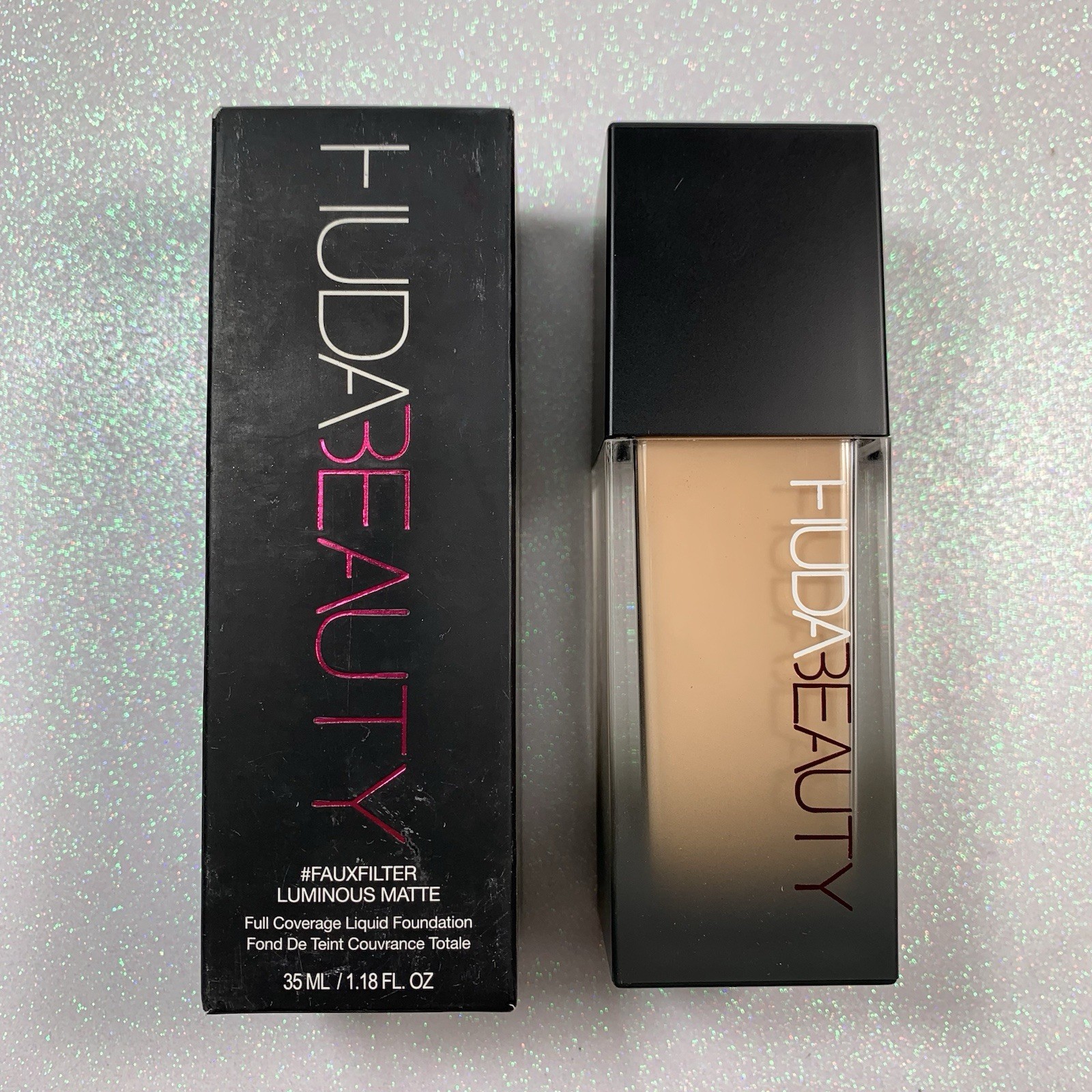 Huda Beauty FauxFilter Luminous Matte Liquid Foundation Milkshake 100B BNIB