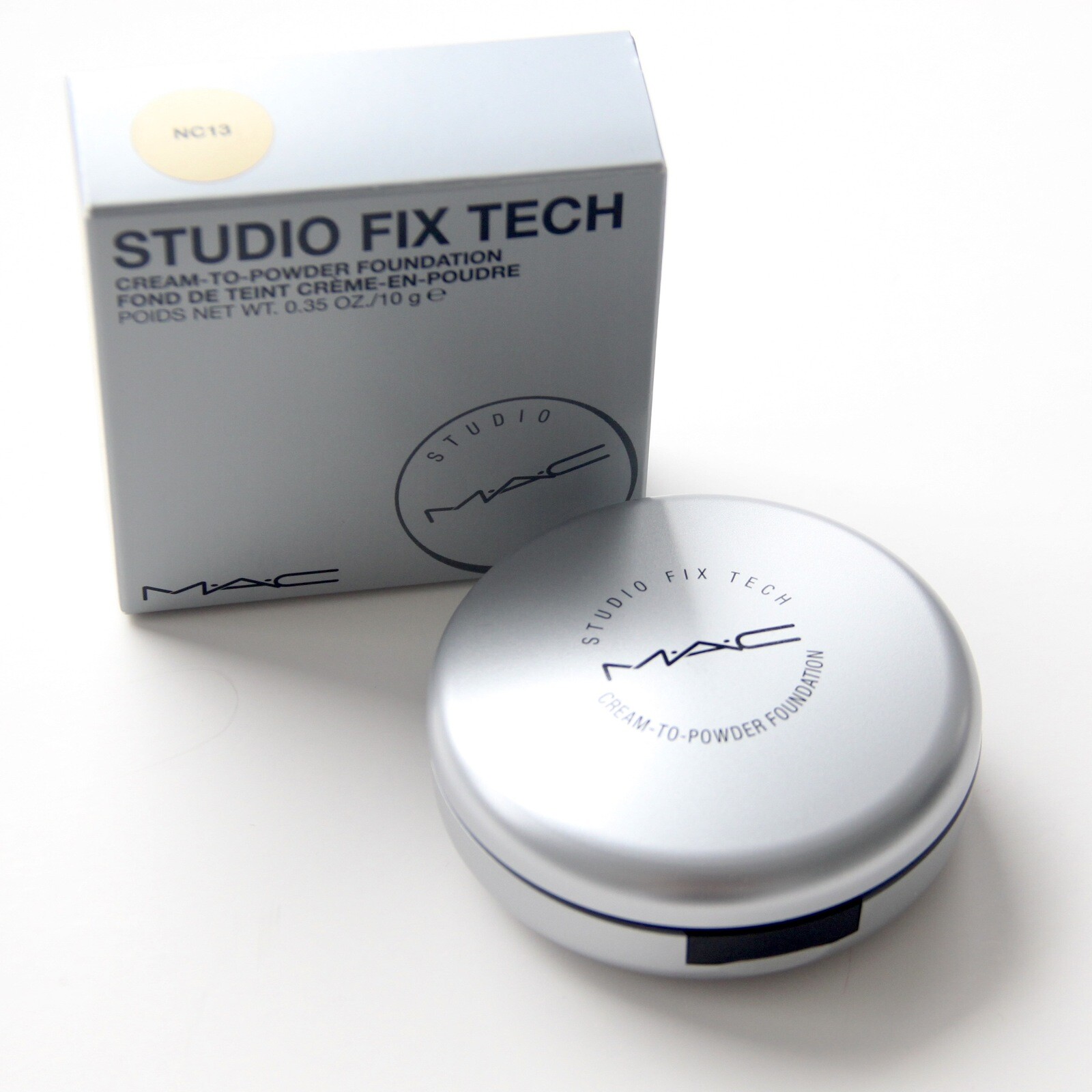 MAC Studio Fix Tech Cream-To-Powder Foundation Shade – NC13 Full Size New In Box
