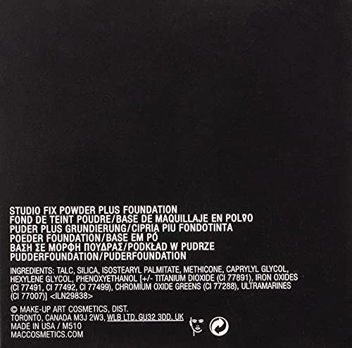 MAC Studio Fix Powder Plus Foundation NC25 0.52 Ounce Matte Long Wear