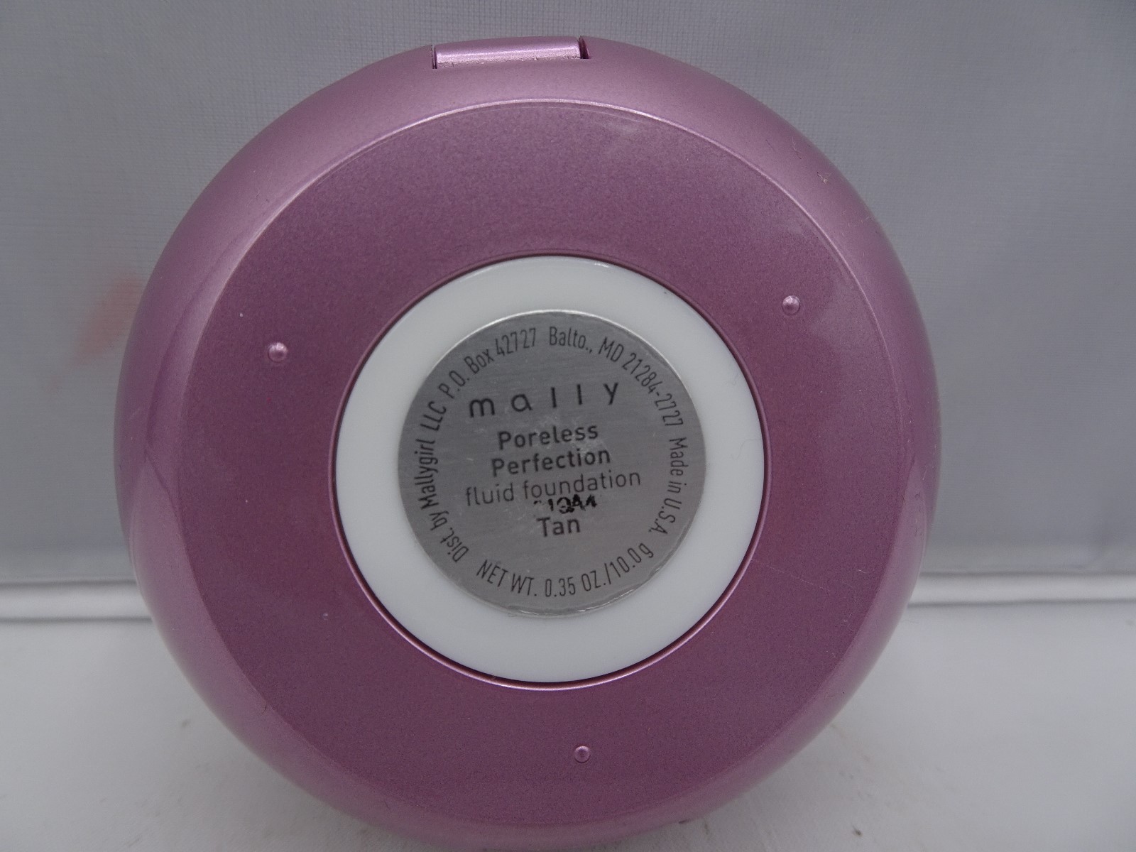 MALLY PORELESS PERFECTION FLUID FOUNDATION -TAN – 0.35 OZ NEW