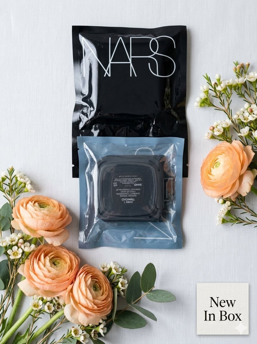 2 NARS NATURAL RADIANT CREAM COMPACT FOUNDATION REFILL DARK 1 TRINIDAD