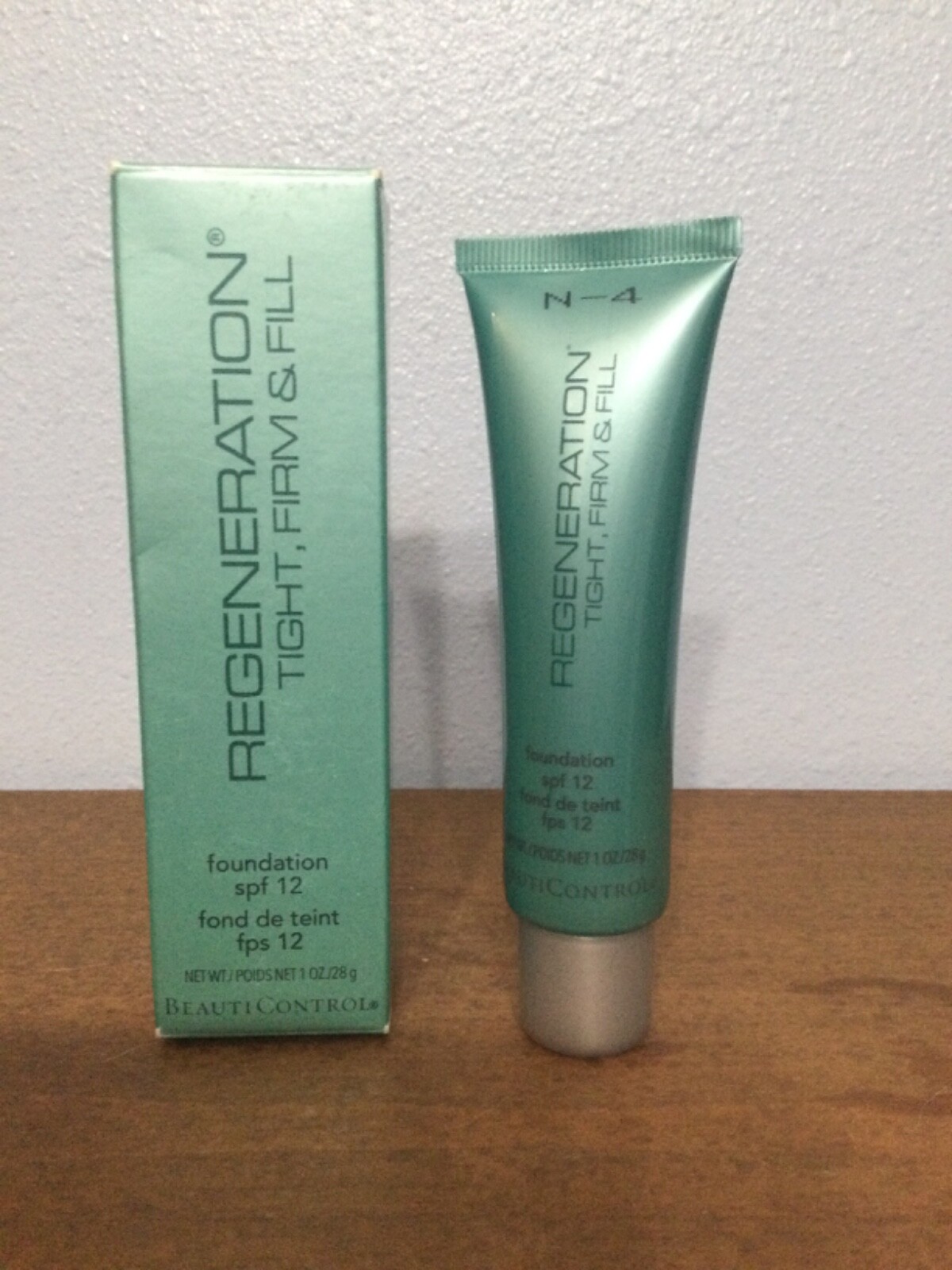 BeautiControl Regeneration TFF Foundation SPF 12**N4** New In Box!