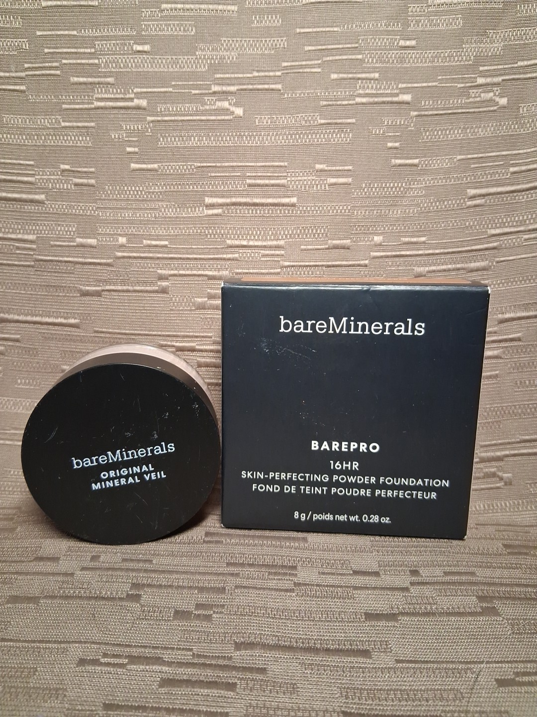 BareMinerals Barepro Powder Foundation 45 MEDIUM DEEP WARM & Mineral Veil #4