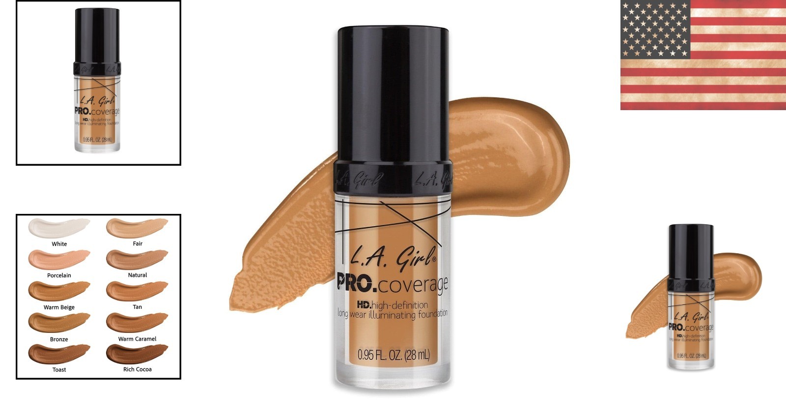 Long-Lasting Buildable Coverage Foundation in Nude Beige – Cruelty-Free Formula