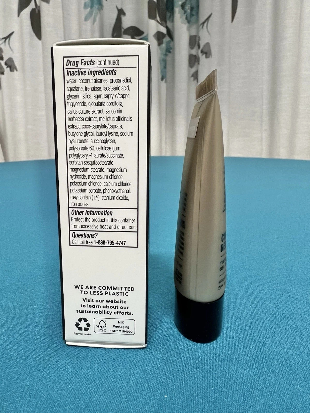 bareMinerals Complexion Rescue Tinted Hydrating Gel Cream ~ CHESTNUT 09 ~ 0.5 oz