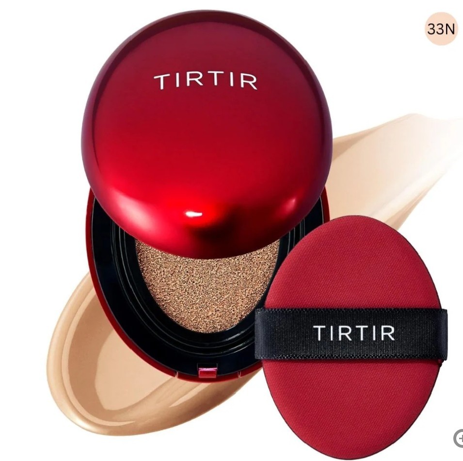 TIRTIR Cushion Foundation Original Korean Makeup Long Lasting Full Coverage SPF