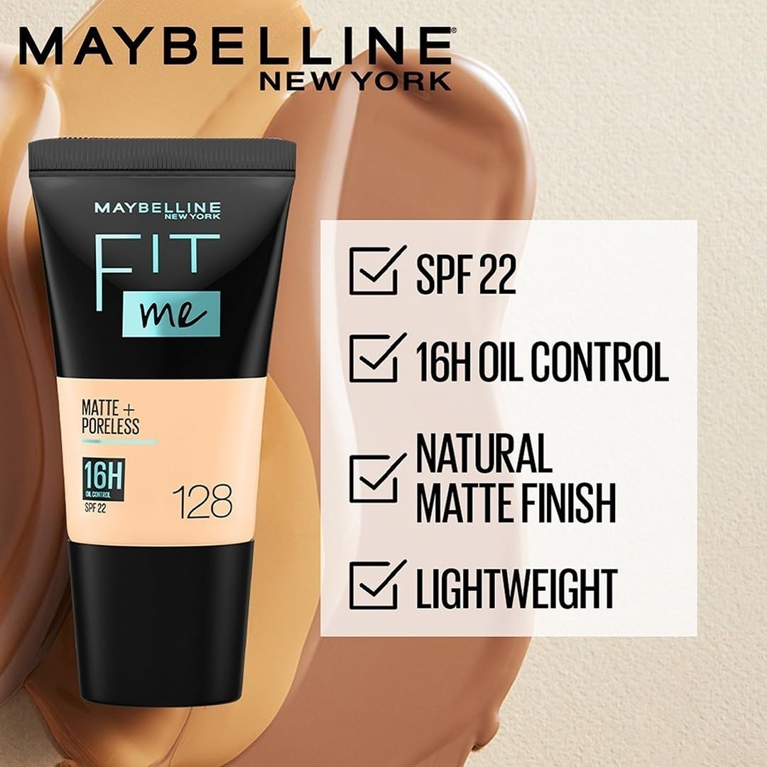Maybelline New York Liquid Foundation I Full Coverage I 18ML I FREE SHIPPING