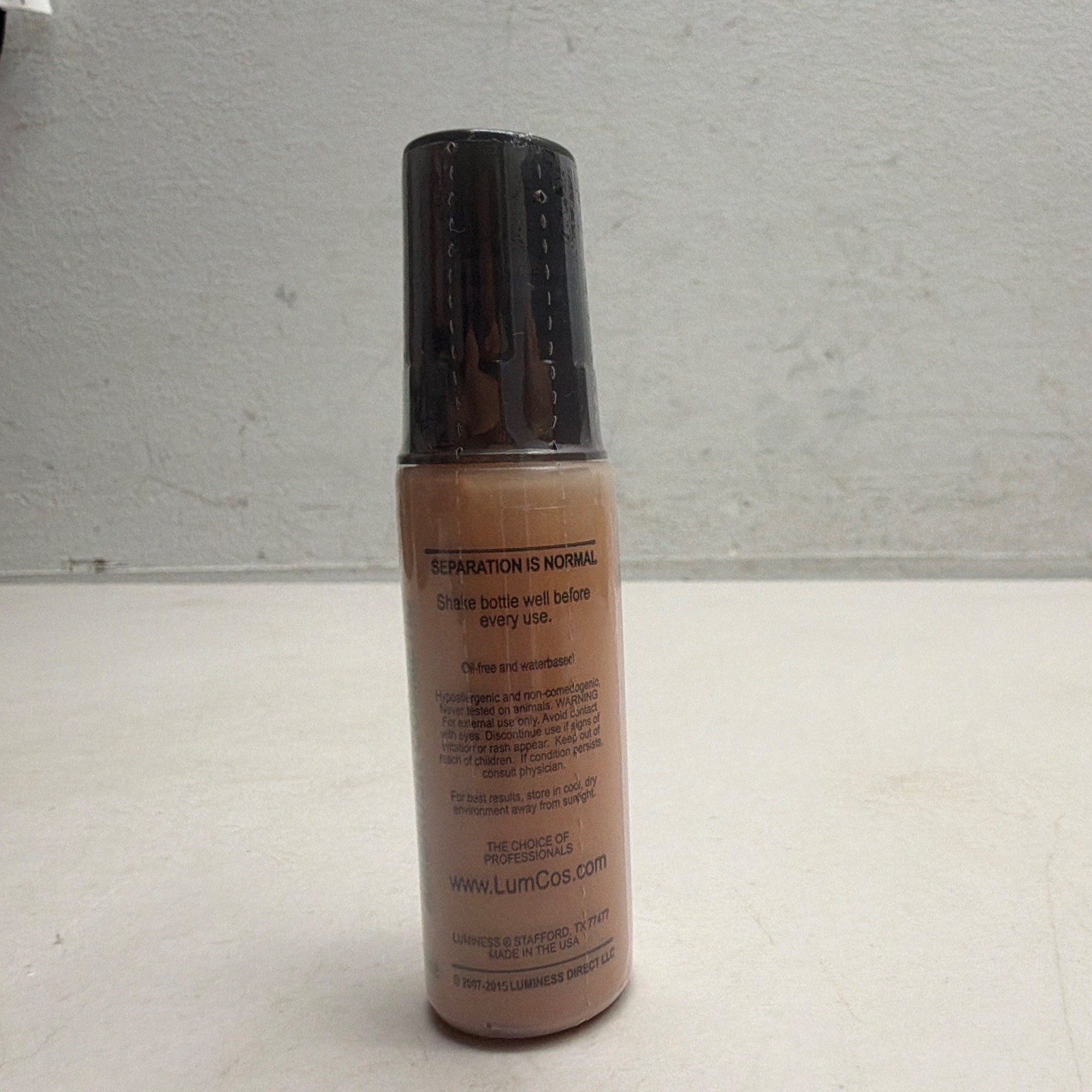 Luminess Air Ultra Airbrush Foundation Liquid Full Coverage Matte Shade 5 0.55oz