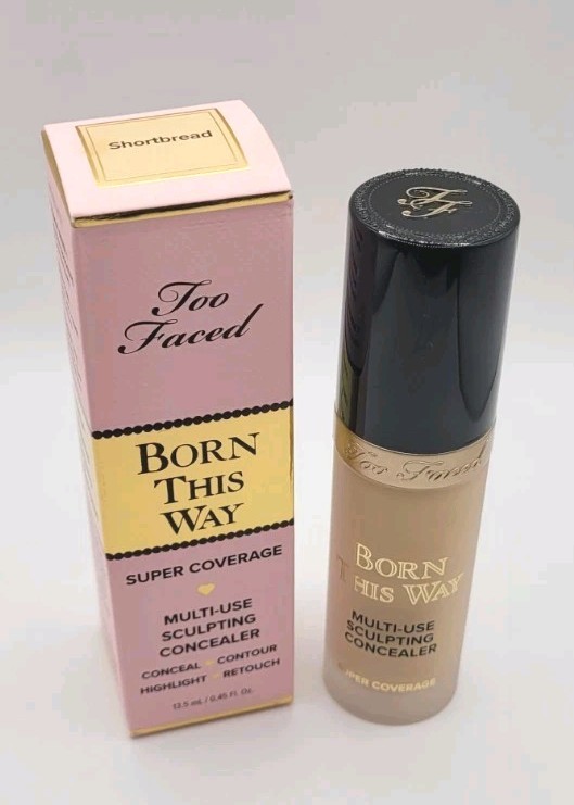 Too Faced SUPER COVERAGE Multi-Use Sculpting Concealer- Shortbread – 13.5ml