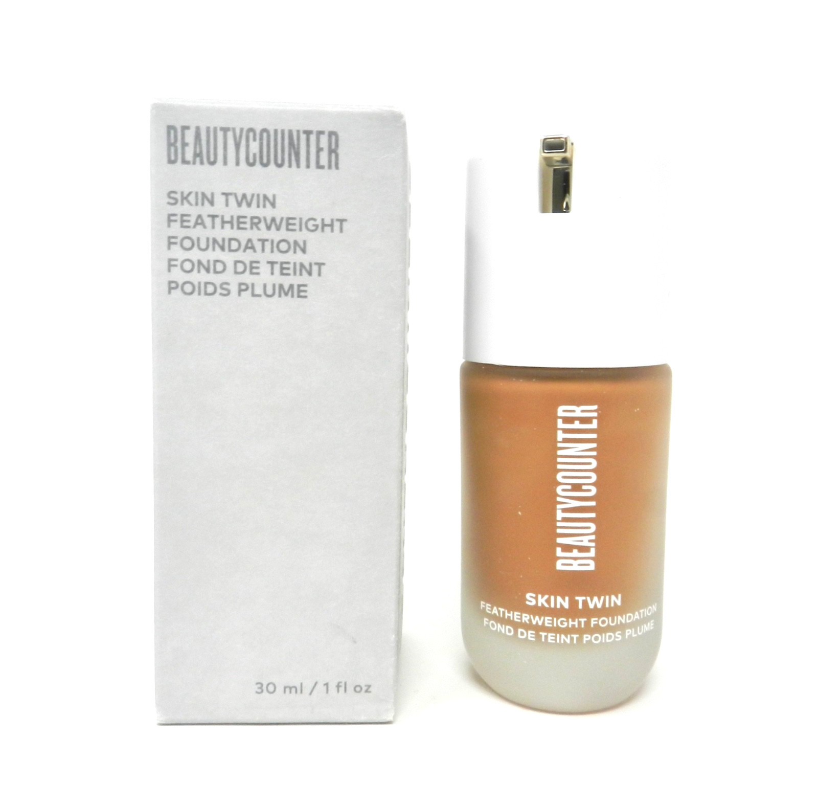BeautyCounter Skin Twin Featherweight Foundation Dark 520