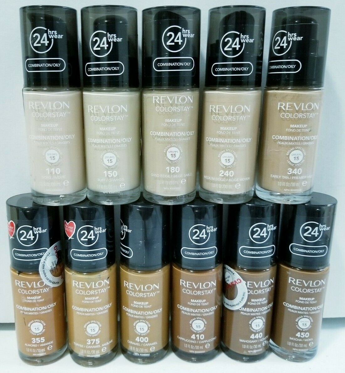 Revlon Colorstay Makeup Foundation Combination/Oily 24Hrs SPF 15 B1G1 20% OFF