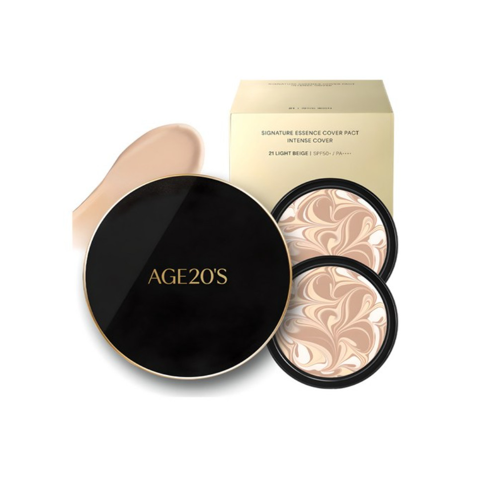 AGE 20’s Signature Essence Cover Pact Intense Cover SPF50+ PA++++/ 14g x 2EA