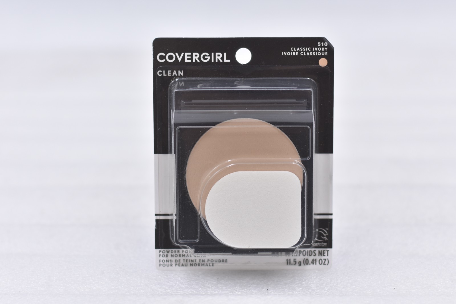 Covergirl Clean Powder Foundation For Noraml Skin 510 Classic Ivory 0.41oz